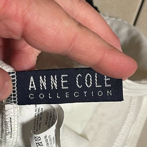 Anne Cole Tankini Swimsuit Top Polka Dot 8 - Picture 7 of 9